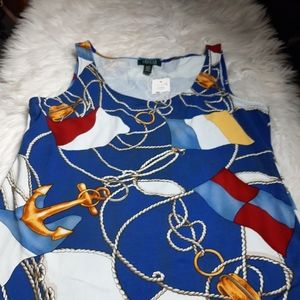 Ralph Lauren Colorful Tank Top XL